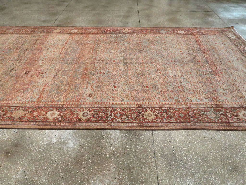 Antique Persian Mahal Carpet, No.23680 - Gsblank