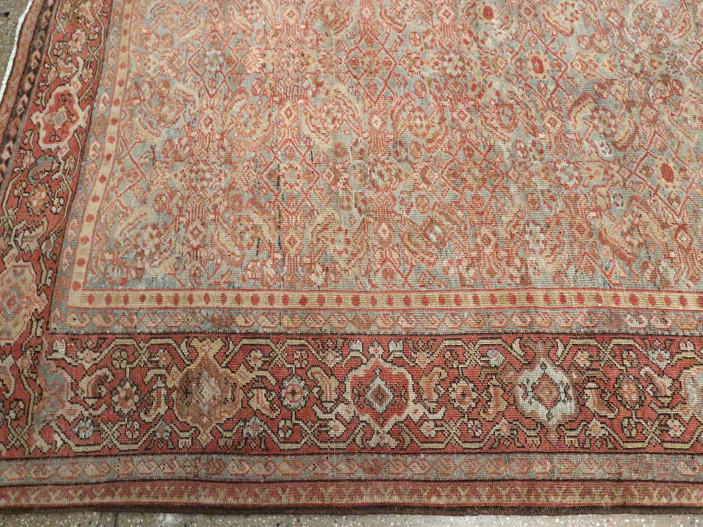 Antique Persian Mahal Carpet, No.23680 - Gsblank