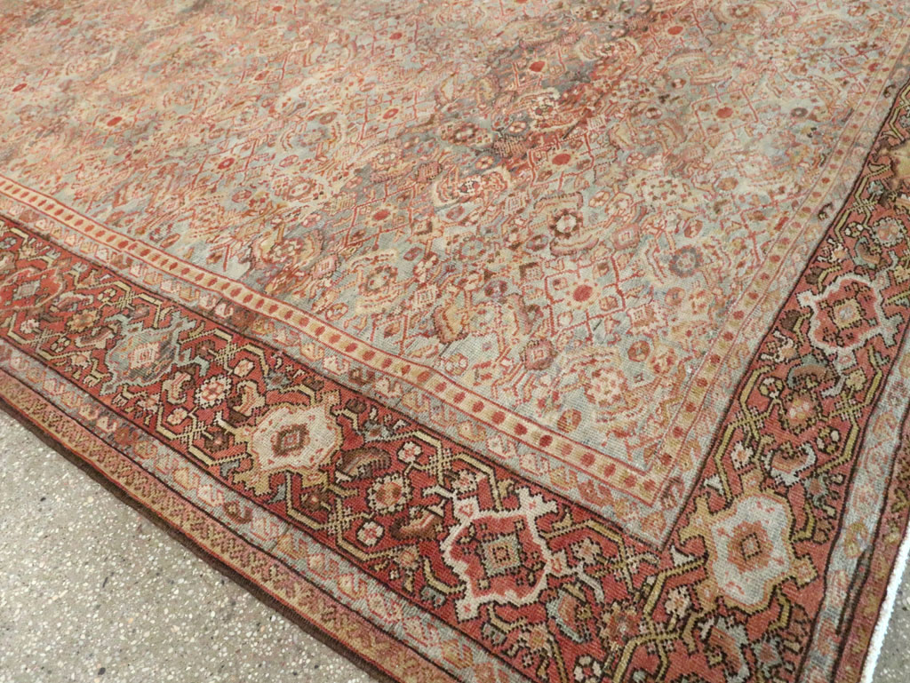 Antique Persian Mahal Carpet, No.23680 - Gsblank