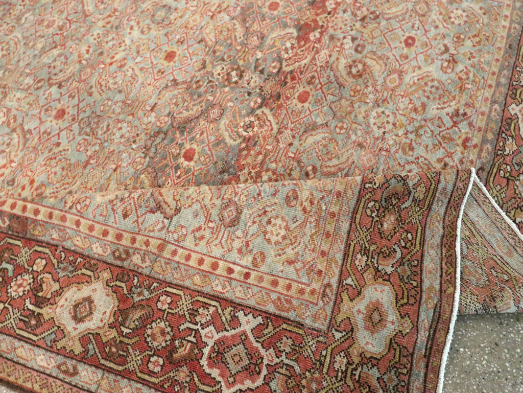 Antique Persian Mahal Carpet, No.23680 - Gsblank