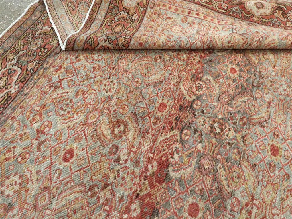 Antique Persian Mahal Carpet, No.23680 - Gsblank