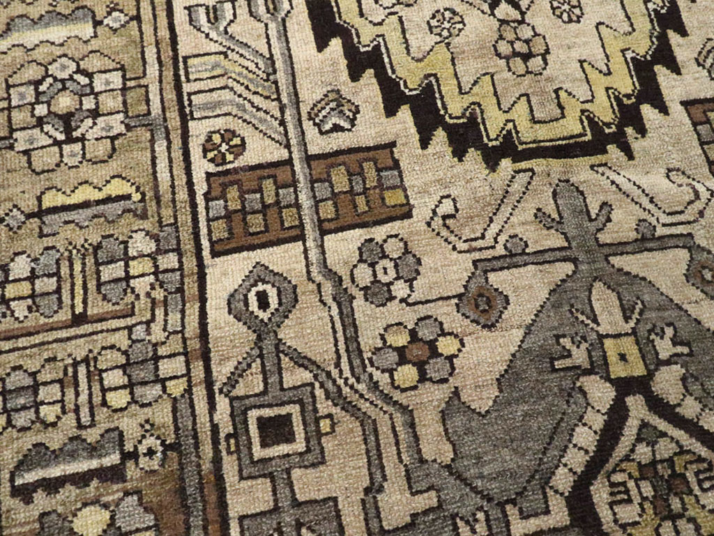 Antique Persian Malayer Rug, No.23682 - Gsblank