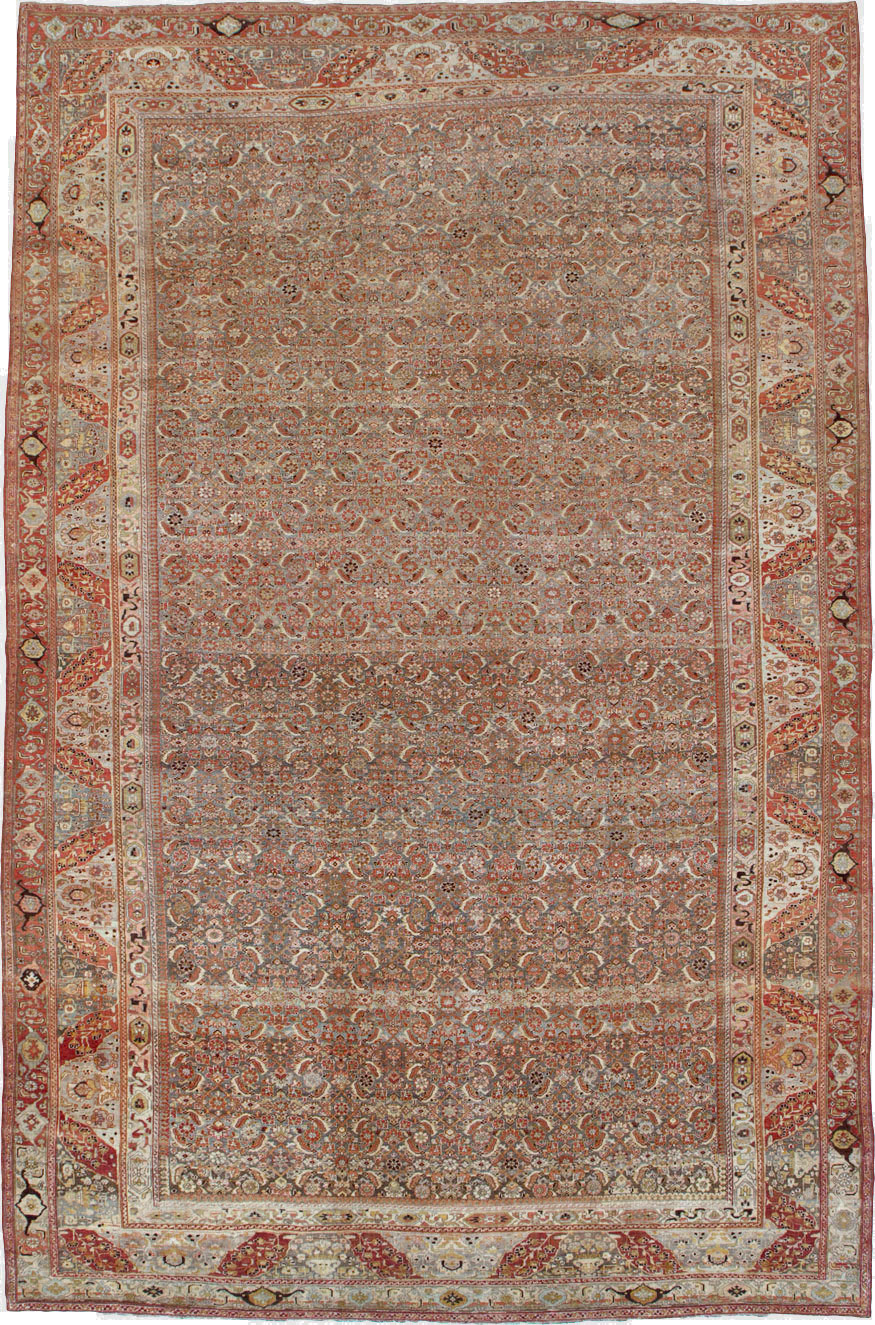 Antique Persian Bidjar Carpet, No.23684 - Gsblank