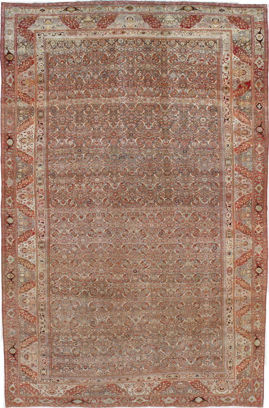 Antique Persian Bidjar Carpet, No.23684 - Gsblank