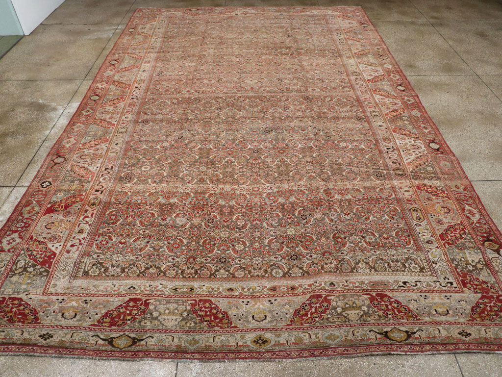 Antique Persian Bidjar Carpet, No.23684 - Gsblank