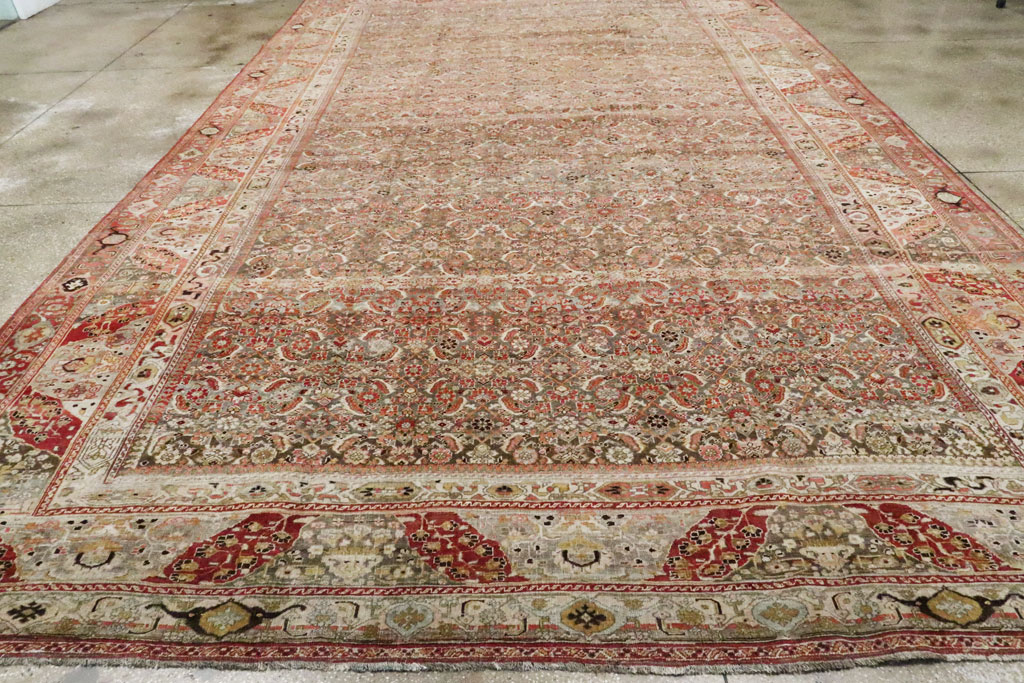 Antique Persian Bidjar Carpet, No.23684 - Gsblank