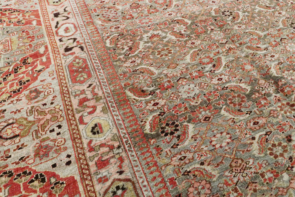 Antique Persian Bidjar Carpet, No.23684 - Gsblank