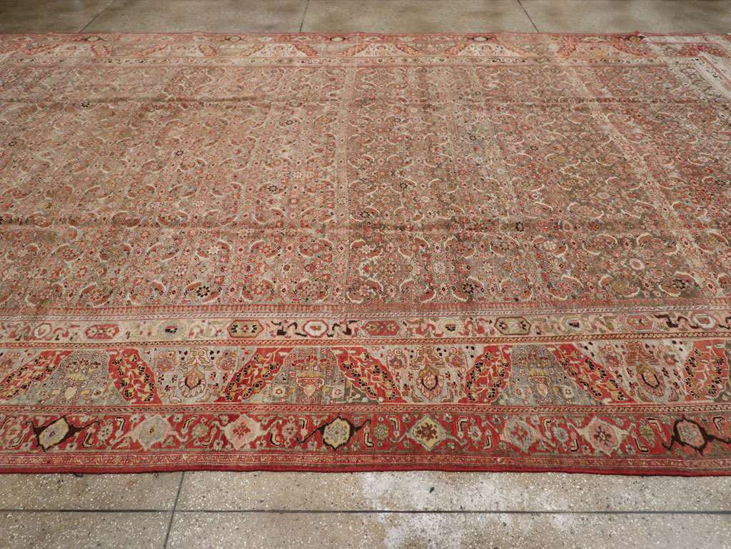 Antique Persian Bidjar Carpet, No.23684 - Gsblank