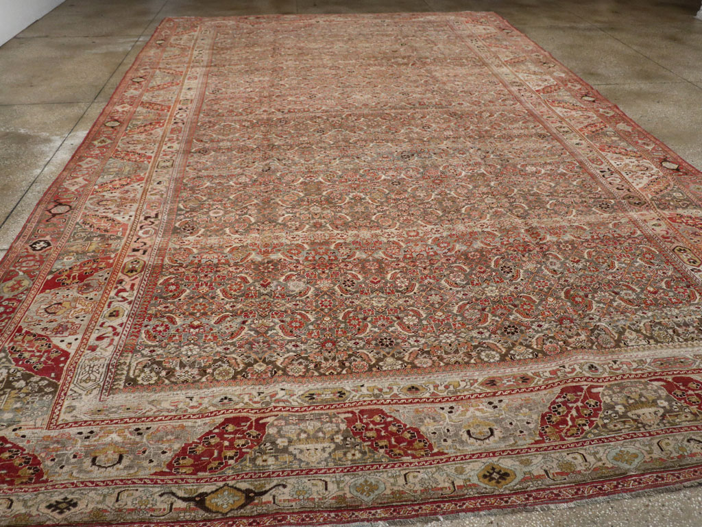 Antique Persian Bidjar Carpet, No.23684 - Gsblank