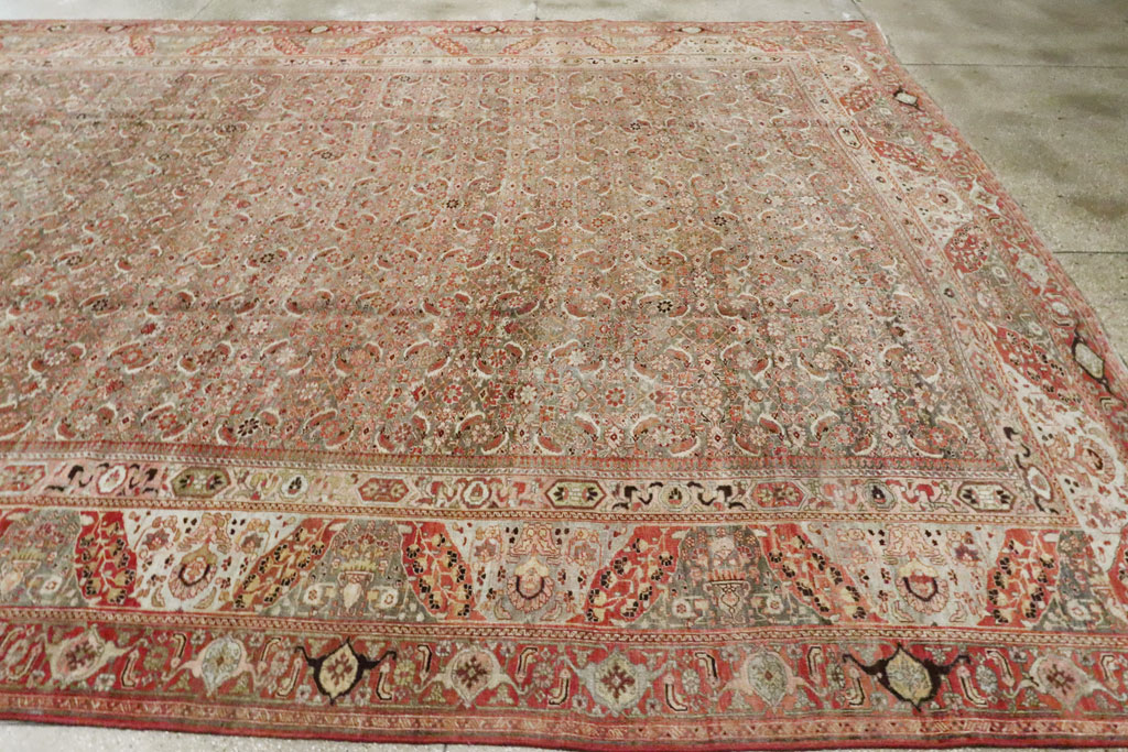 Antique Persian Bidjar Carpet, No.23684 - Gsblank