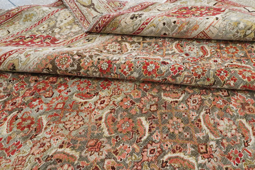 Antique Persian Bidjar Carpet, No.23684 - Gsblank