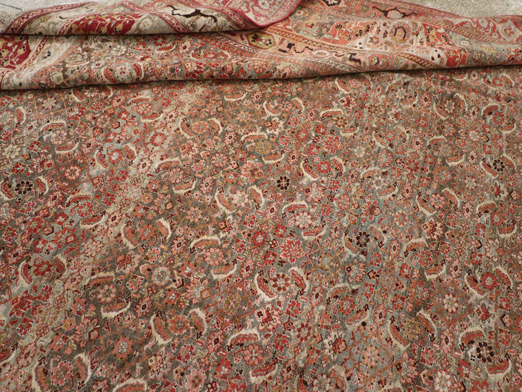 Antique Persian Bidjar Carpet, No.23684 - Gsblank