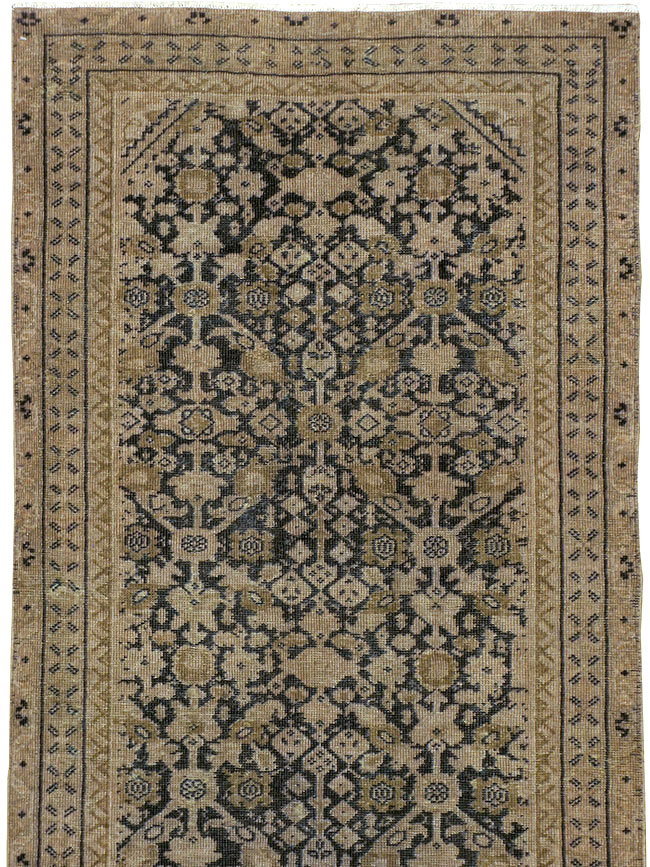 Vintage Persian Malayer Runner, No.23686 - Gsblank