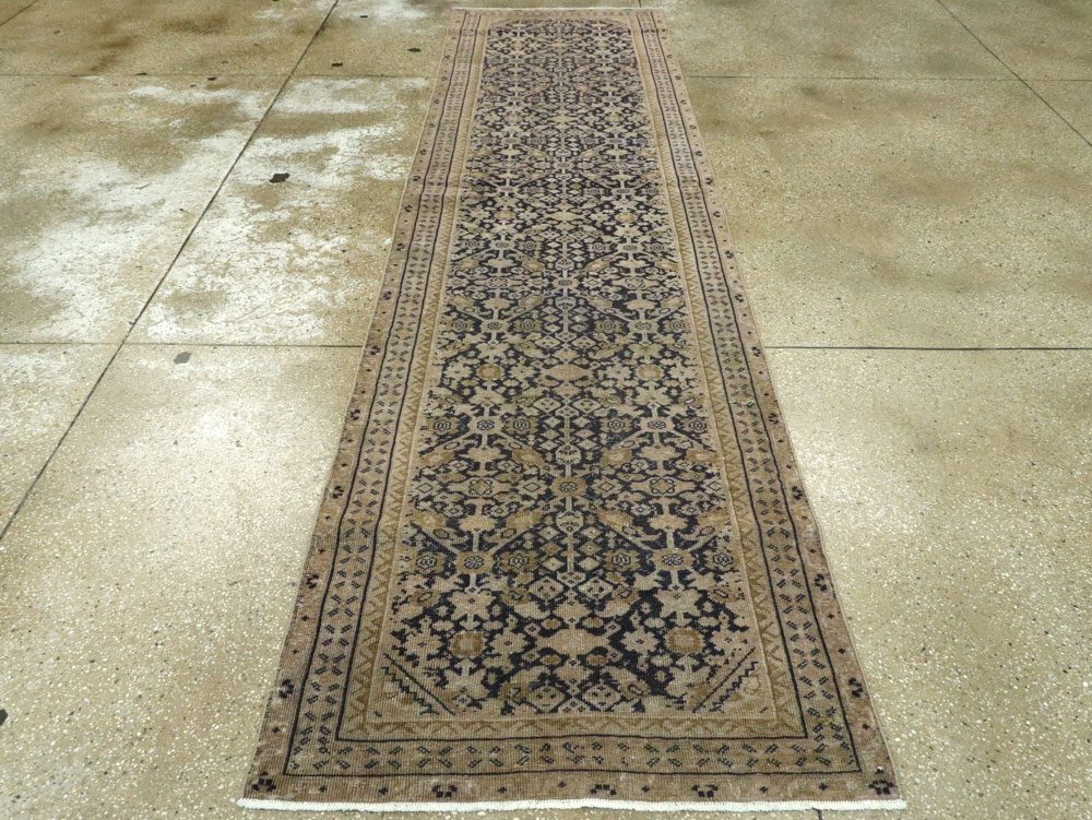 Vintage Persian Malayer Runner, No.23686 - Gsblank