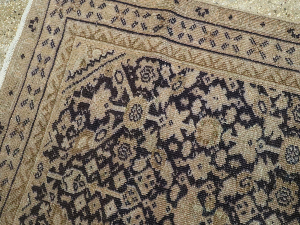 Vintage Persian Malayer Runner, No.23686 - Gsblank