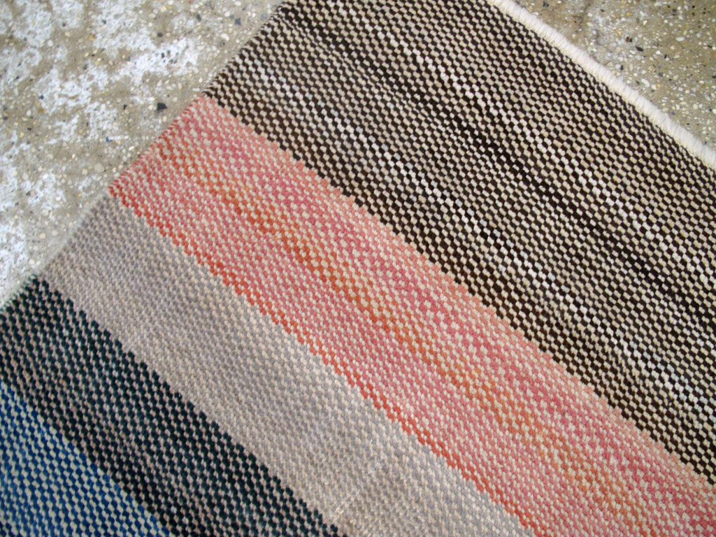 Vintage Persian Malayer Modernist Rug, No.23696 - Gsblank