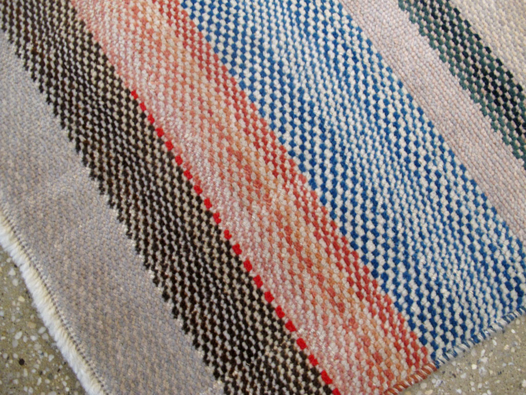 Vintage Persian Malayer Modernist Rug, No.23696 - Gsblank