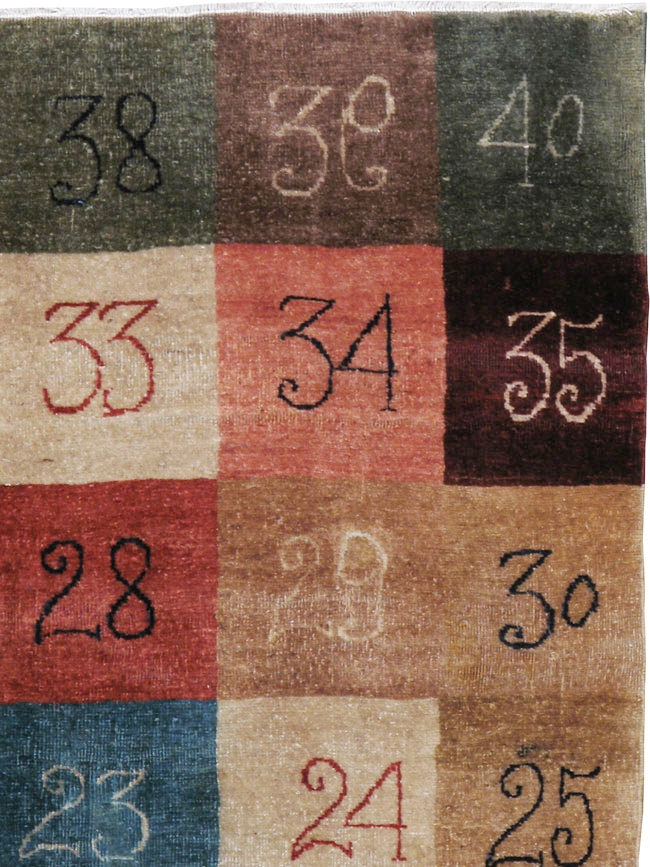 Vintage Persian Tabriz Rug, No.23697 - Gsblank