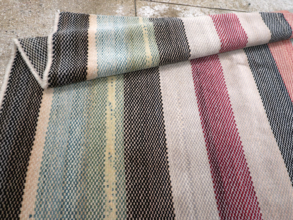 Vintage Persian Malayer Modernist Rug, No.23699 - Gsblank