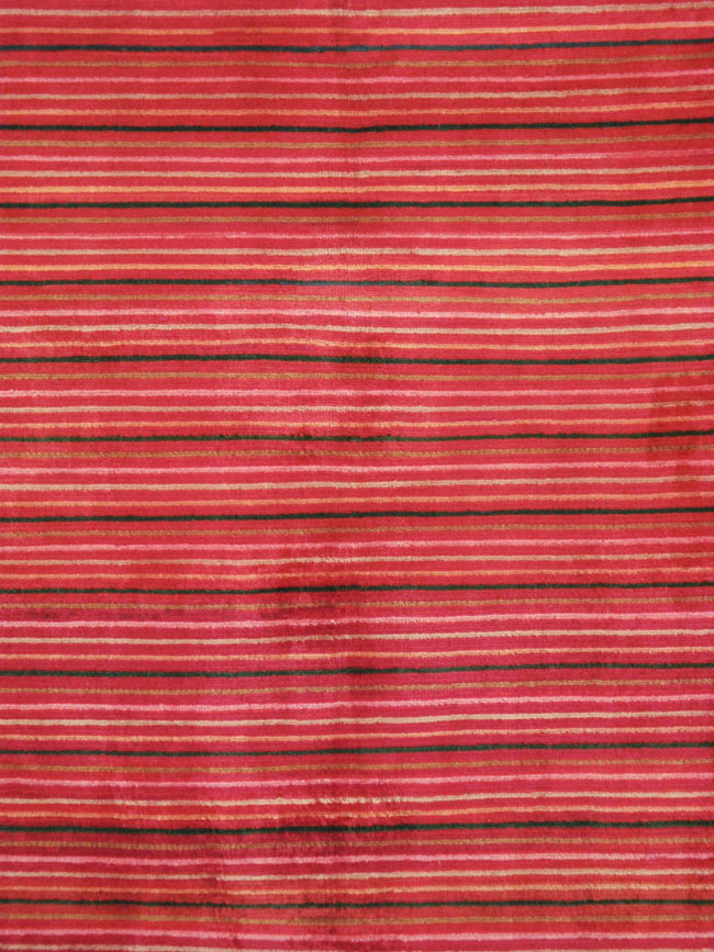 Vintage Persian Kashan Modernist Carpet, No.23700 - Gsblank