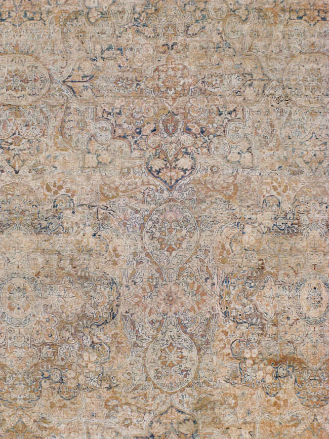 Antique Persian Lavar Kerman Carpet, No.23704 - Gsblank