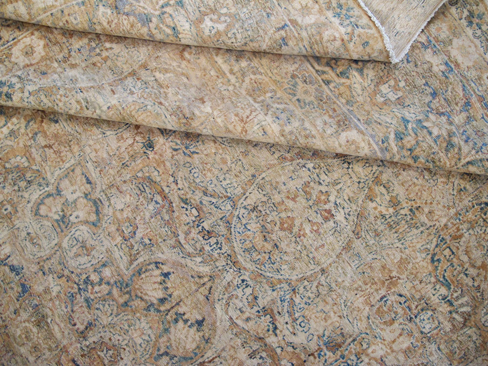 Antique Persian Lavar Kerman Carpet, No.23704 - Gsblank