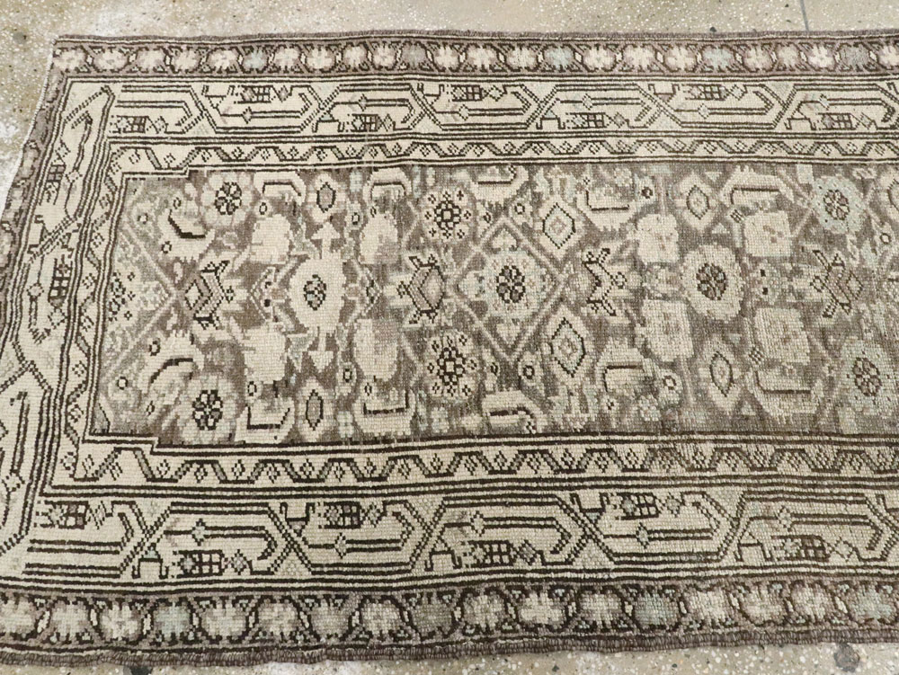 Antique Persian Malayer Runner, No.23716 - Gsblank