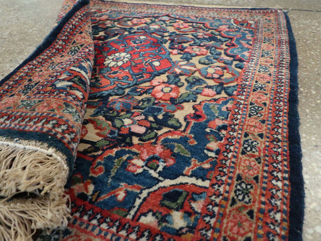 Antique Persian Souf Kashan Rug (Pair: 1 of 2), No.23718 - Gsblank