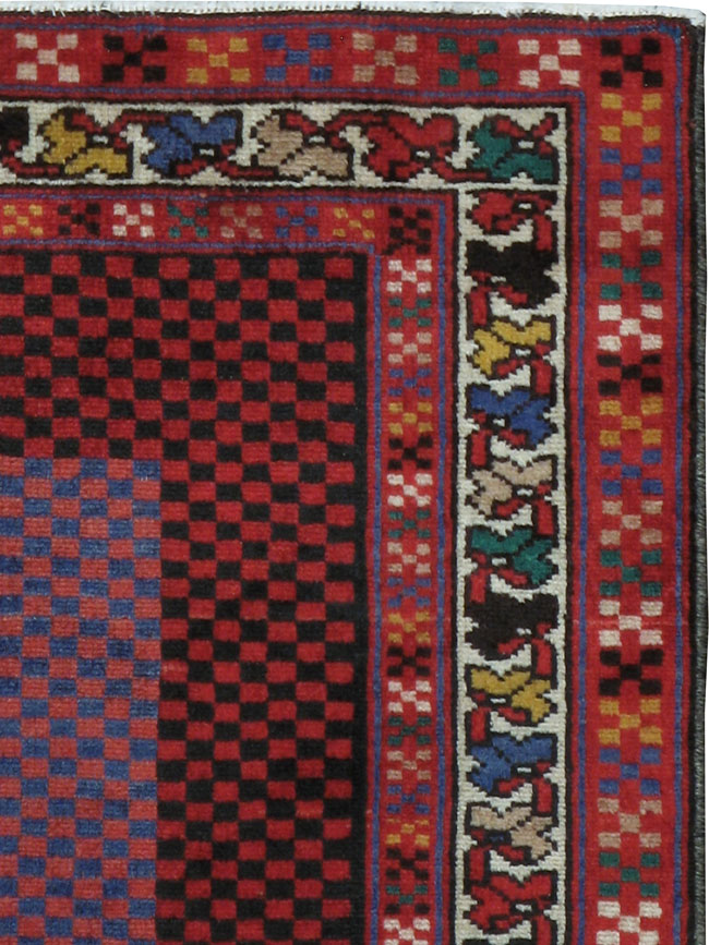 Vintage Persian Malayer Modernist Rug (Pair: 1 of 2), No.23730 - Gsblank