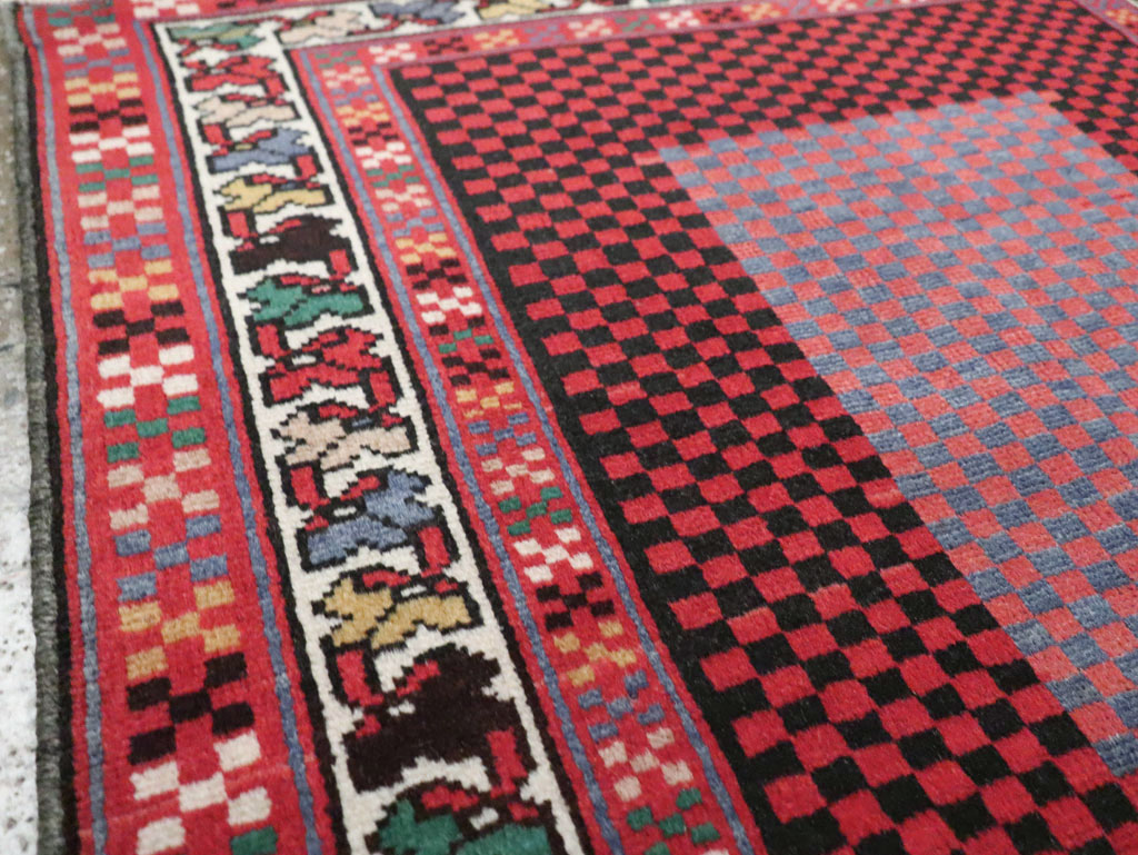 Vintage Persian Malayer Modernist Rug (Pair: 1 of 2), No.23730 - Gsblank