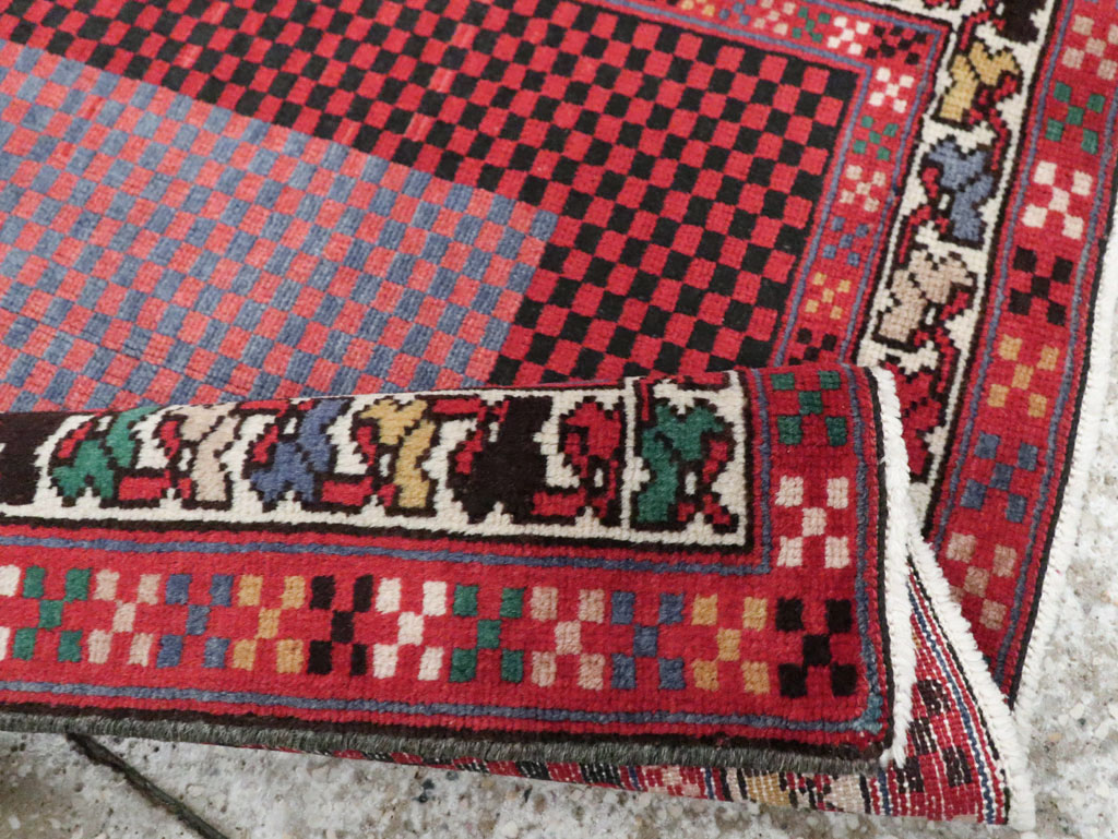Vintage Persian Malayer Modernist Rug (Pair: 1 of 2), No.23730 - Gsblank