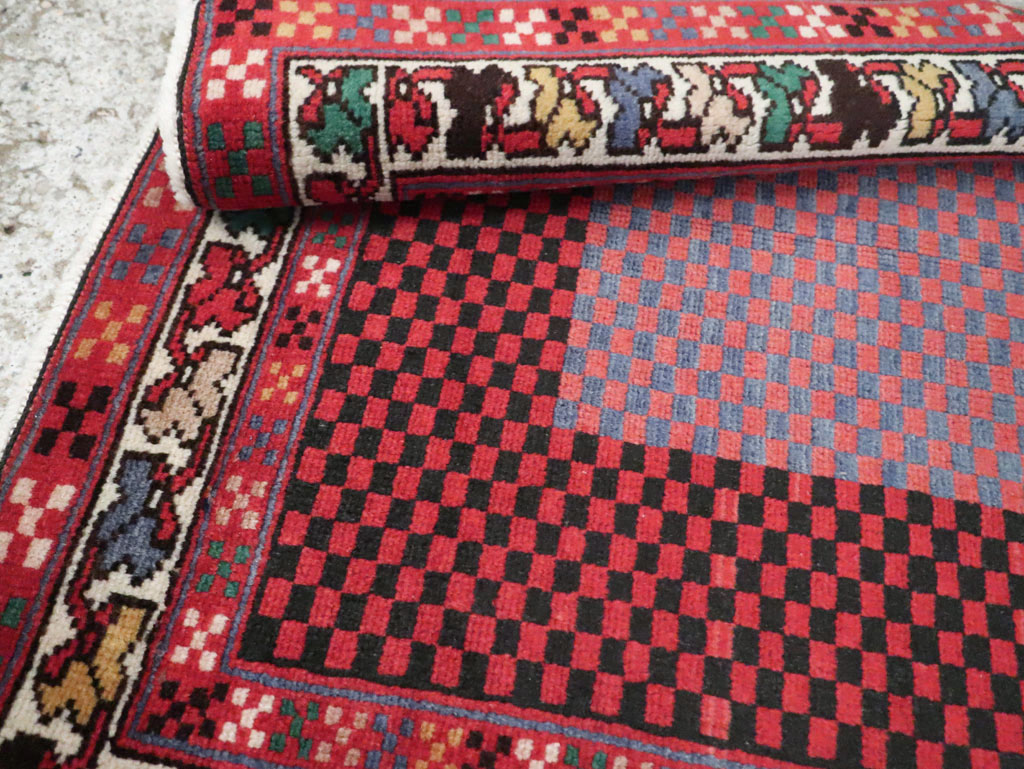 Vintage Persian Malayer Modernist Rug (Pair: 1 of 2), No.23730 - Gsblank