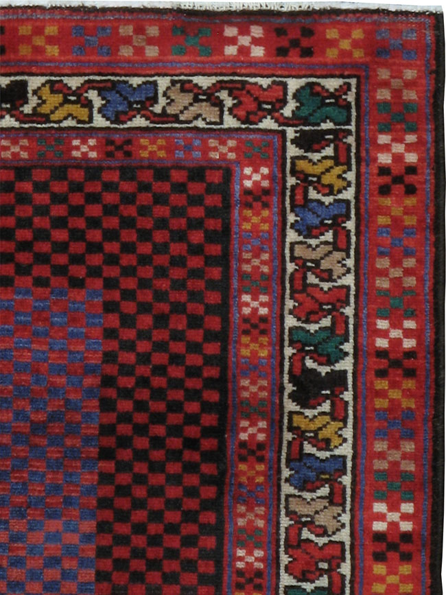 Vintage Persian Malayer Modernist Rug (Pair: 2 of 2), No.23731 - Gsblank