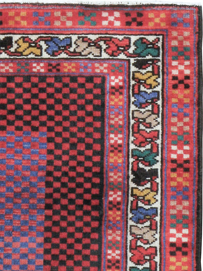 Vintage Persian Malayer Modernist Rug (Pair: 2 of 2), No.23731 - Gsblank