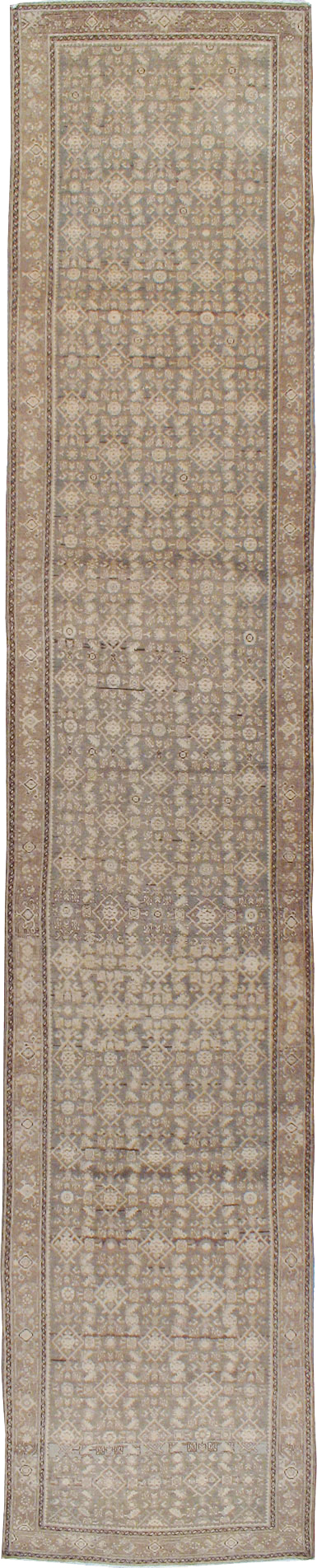 Vintage Persian Malayer Runner, No.23734 - Gsblank