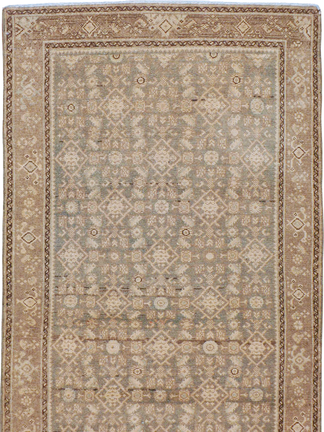Vintage Persian Malayer Runner, No.23734 - Gsblank