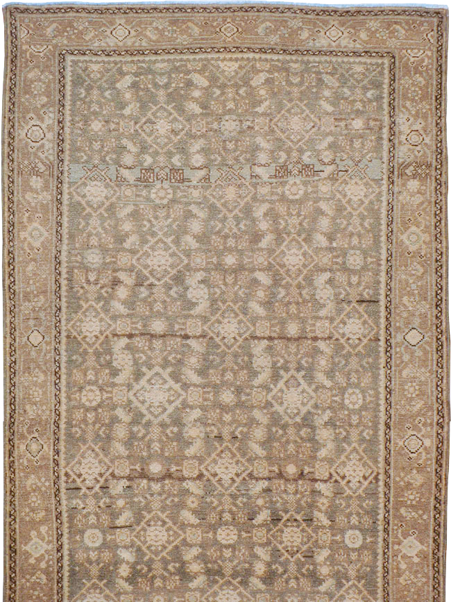 Vintage Persian Malayer Runner, No.23734 - Gsblank