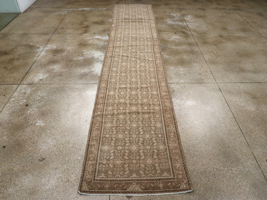 Vintage Persian Malayer Runner, No.23734 - Gsblank