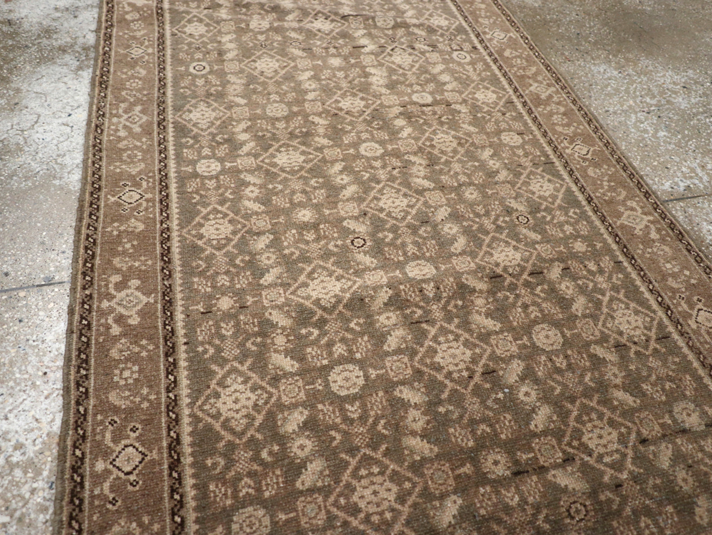 Vintage Persian Malayer Runner, No.23734 - Gsblank