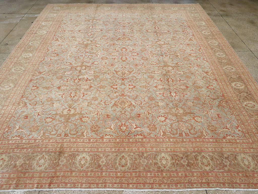 Antique Persian Tabriz Carpet, No.23735 - Gsblank