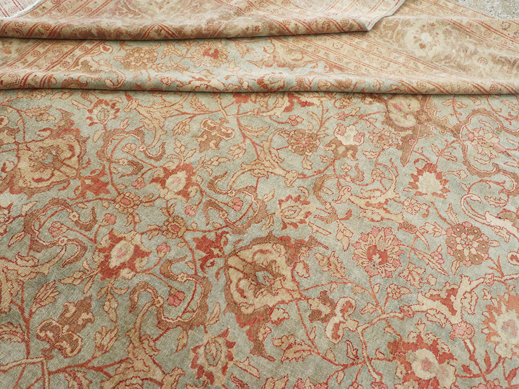 Antique Persian Tabriz Carpet, No.23735 - Gsblank