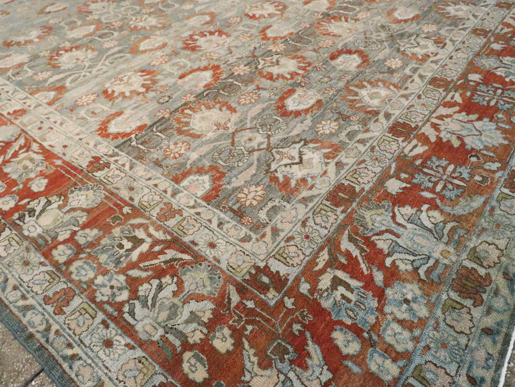 Antique Persian Bibikabad Carpet, No.23743 - Gsblank