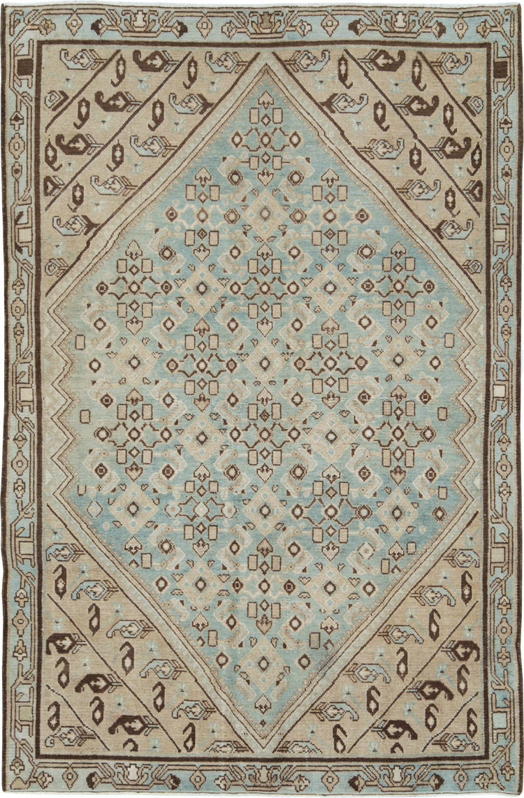 Vintage Persian Malayer Rug (Pair: 1 of 2), No.23753 - Gsblank