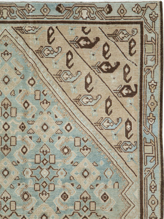 Vintage Persian Malayer Rug (Pair: 1 of 2), No.23753 - Gsblank