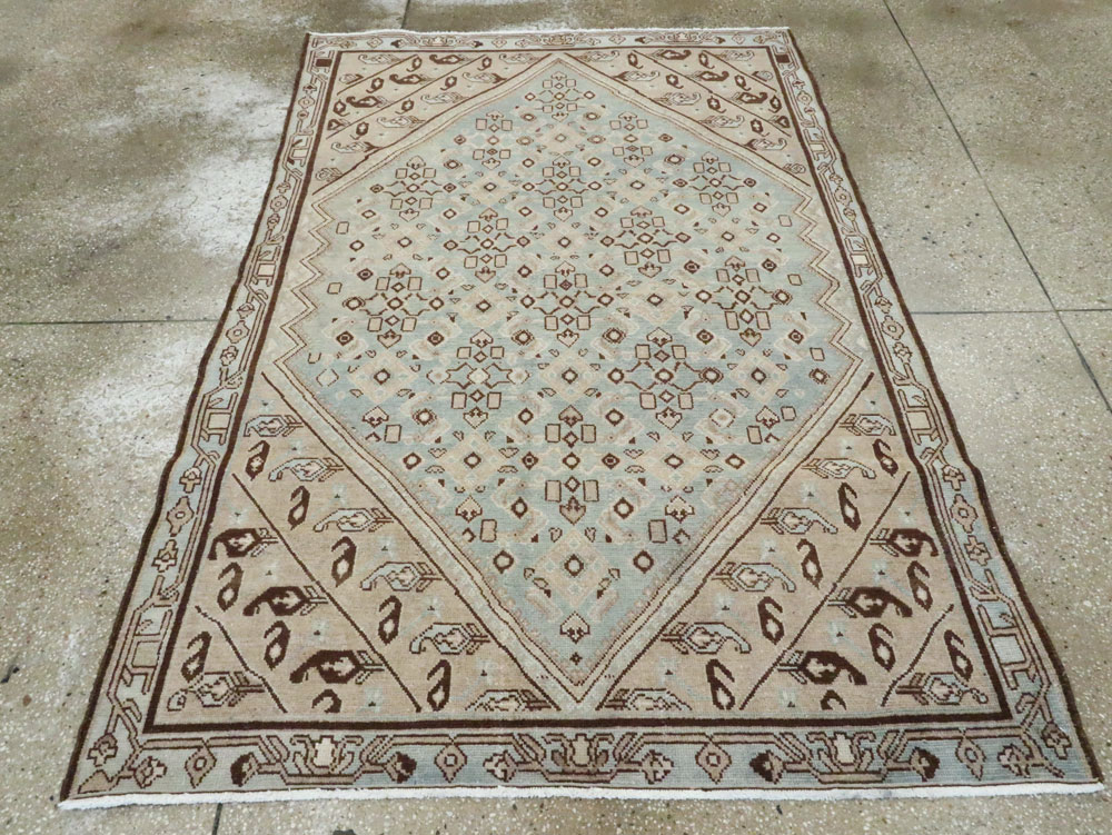 Vintage Persian Malayer Rug (Pair: 1 of 2), No.23753 - Gsblank