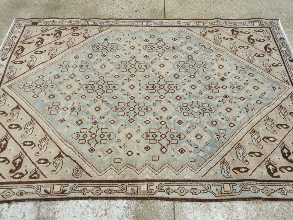 Vintage Persian Malayer Rug (Pair: 1 of 2), No.23753 - Gsblank