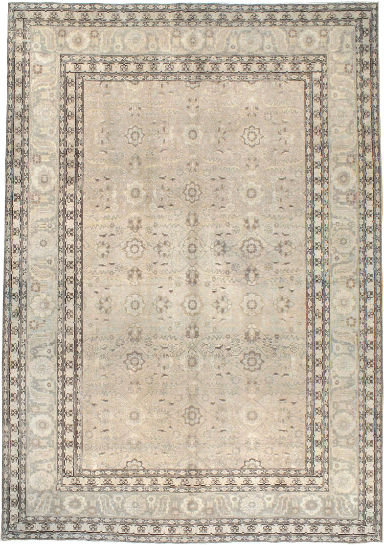 Antique Persian Tabriz Carpet, No.23756 - Gsblank