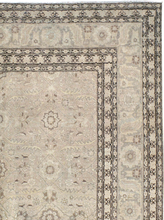 Antique Persian Tabriz Carpet, No.23756 - Gsblank