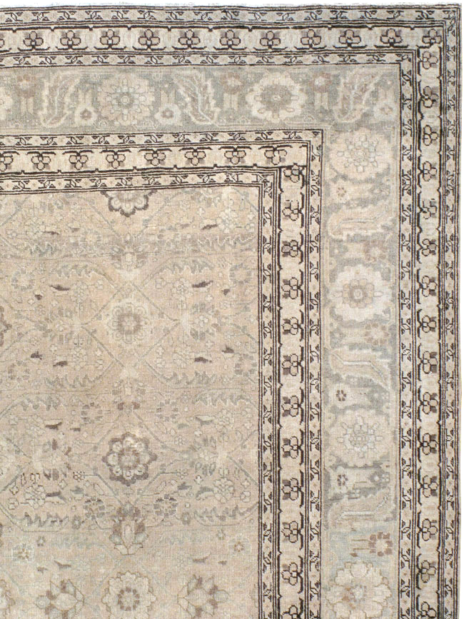 Antique Persian Tabriz Carpet, No.23756 - Gsblank