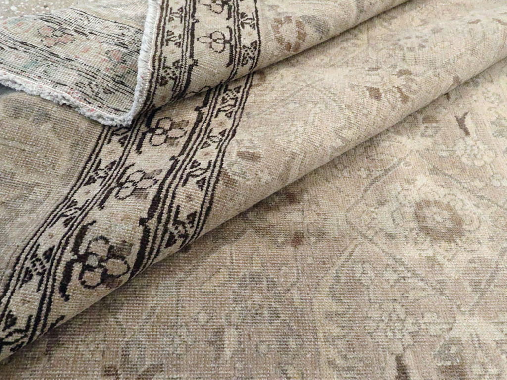 Antique Persian Tabriz Carpet, No.23756 - Gsblank